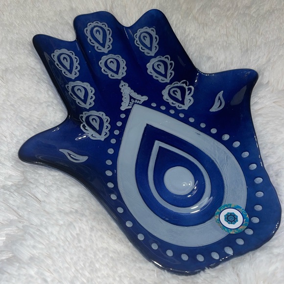 Decorative Hamsa Dish - Picture 3 of 9